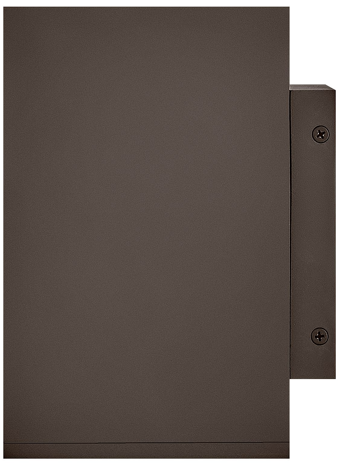 Tetra 8" High Architectural Bronze LED Outdoor Wall Light