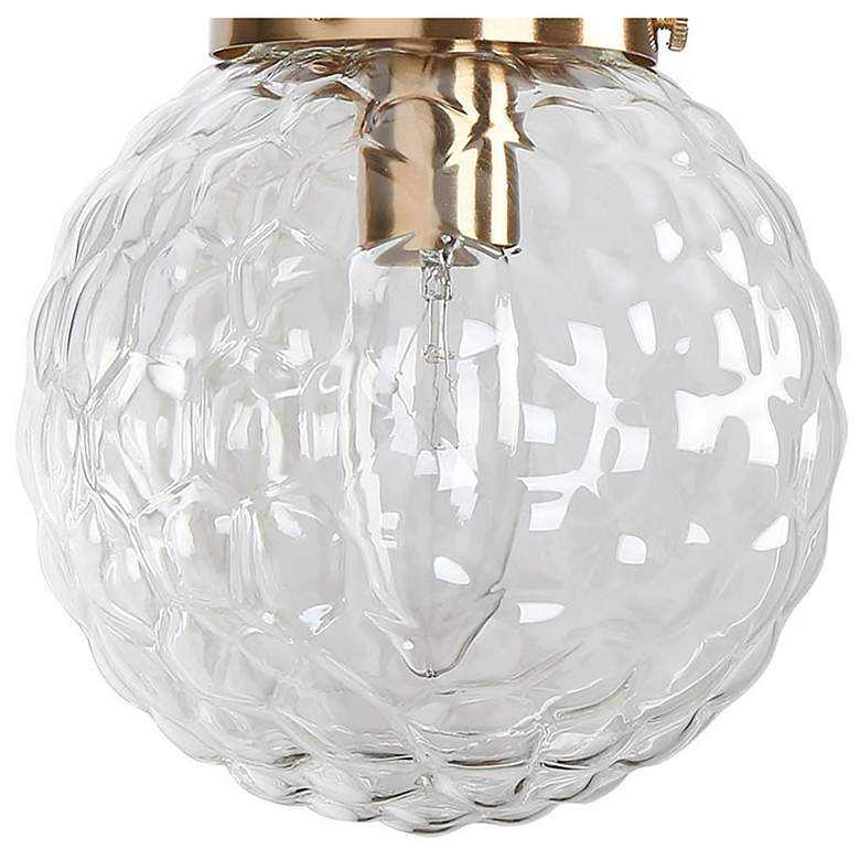 Image 5 Texa 1-Light 5.1" Wide Black and Gold Bath Light more views