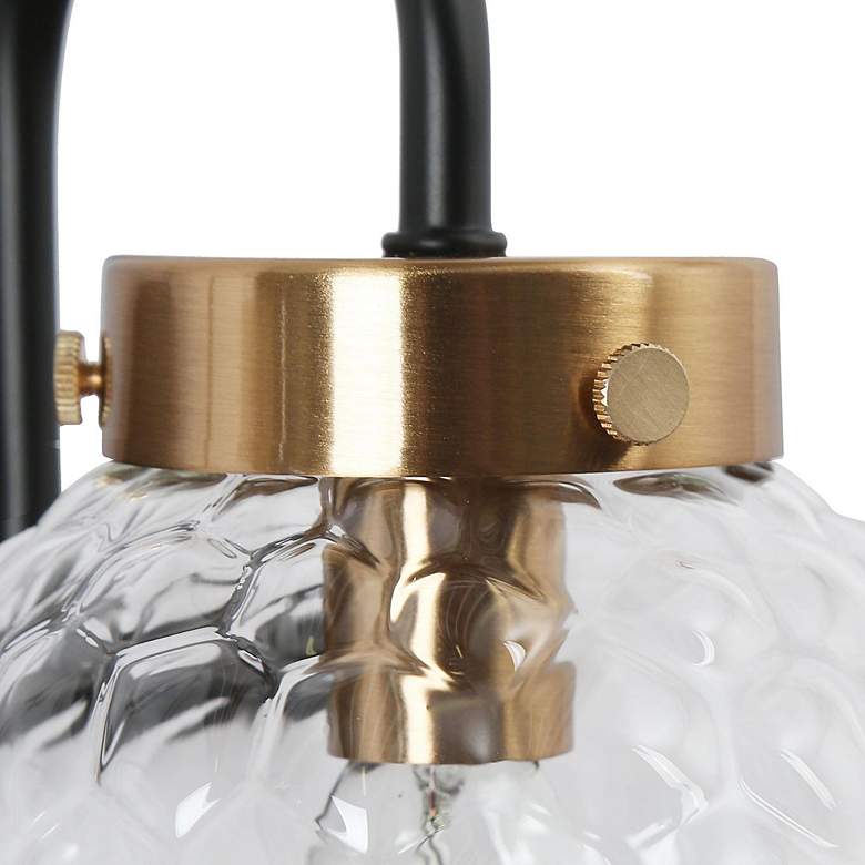 Image 5 Texa 2-Light 15" Wide Black and Gold Bath Light more views