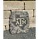 Texas A&M Lone Star 11" High Trevia Graystone Stepping Stone