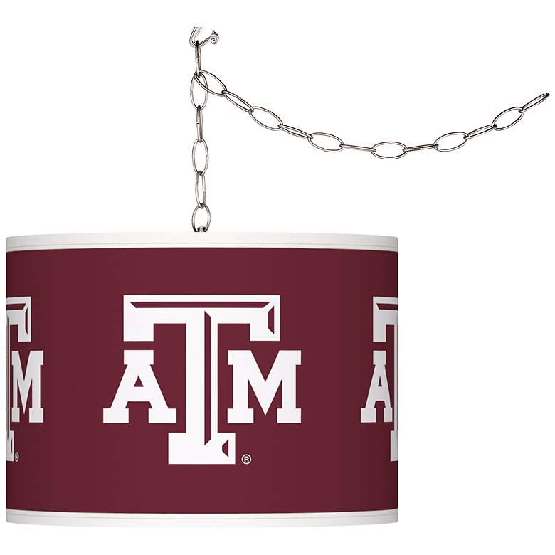 Image 1 Texas A&M University 13 1/2 inchW Swag Chandelier
