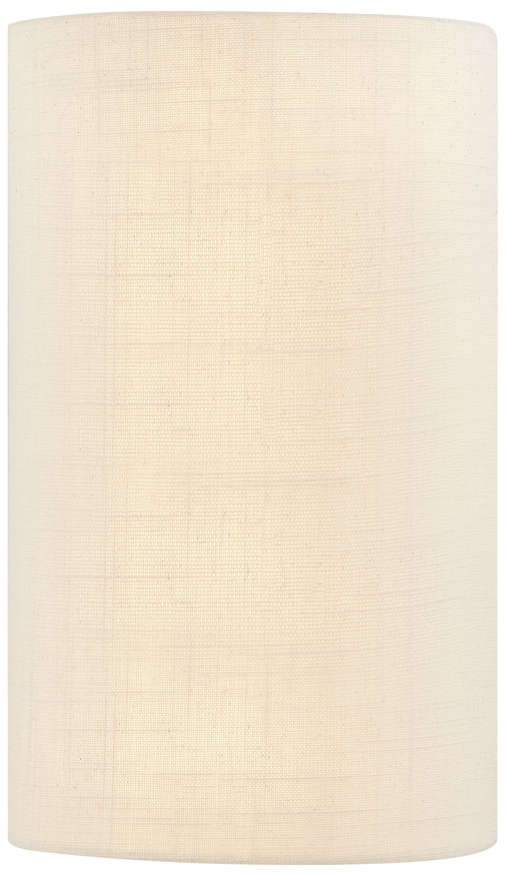 Image 2 Textile Classic 12.5" High 2-Light Cream Linen Wall Sconce more views