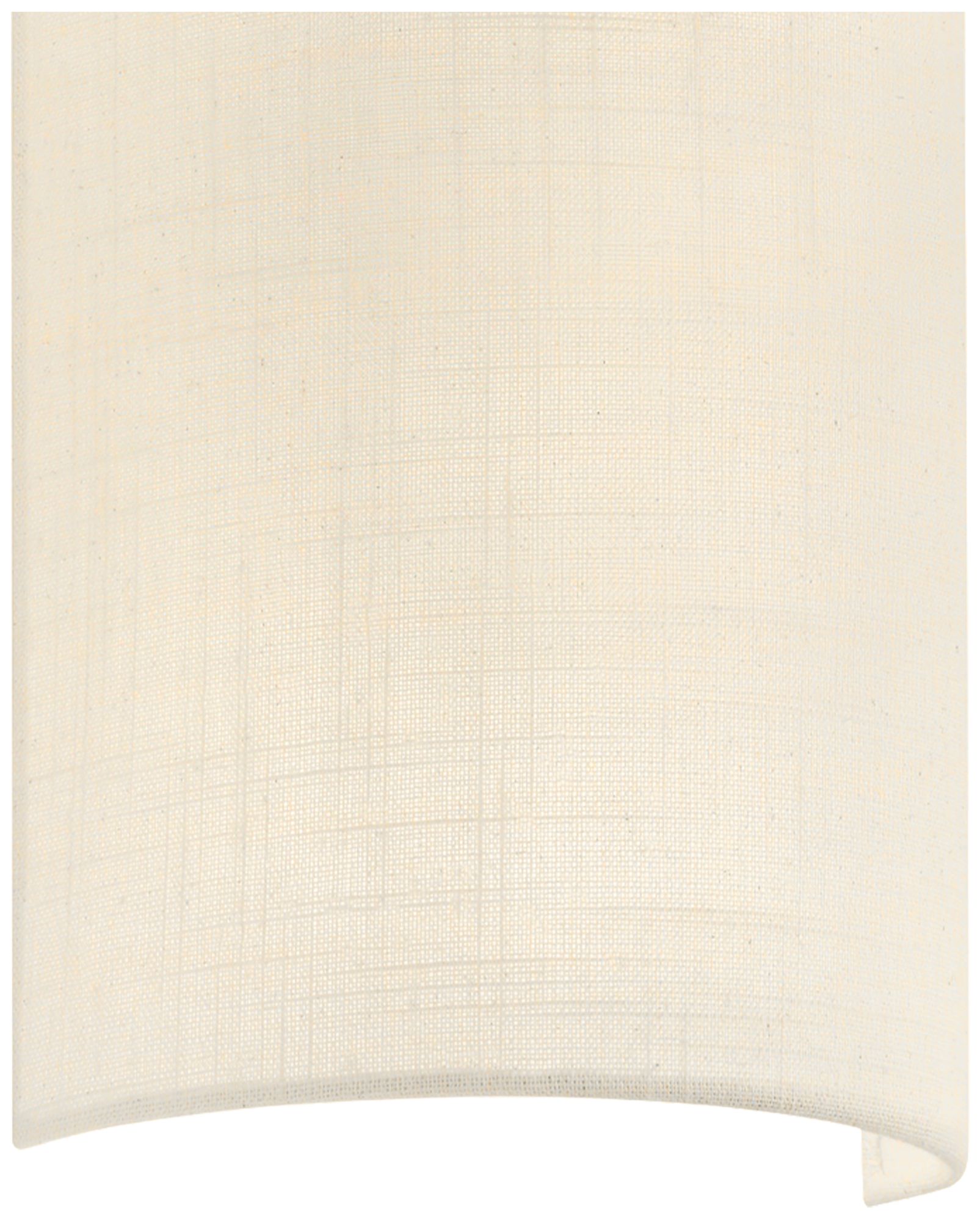 Image 4 Textile Classic 12.5" High 2-Light Cream Linen Wall Sconce more views