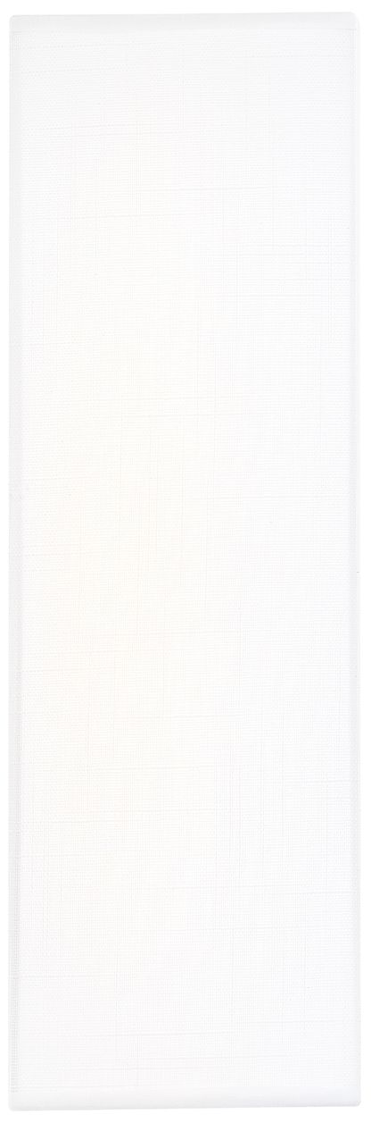 Image 6 Textile Classic 17" High White Linen LED Wall Sconce more views