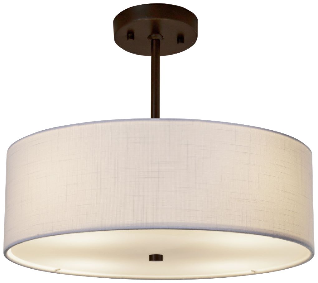 18 inch drum pendant light