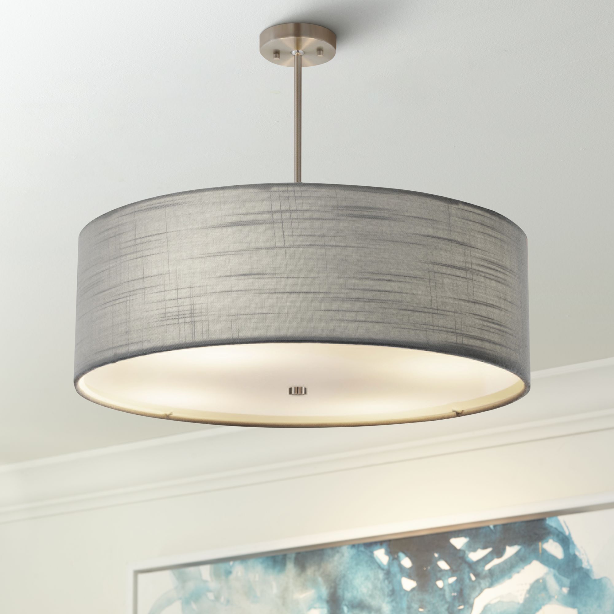 24 inch drum lamp shade for chandelier