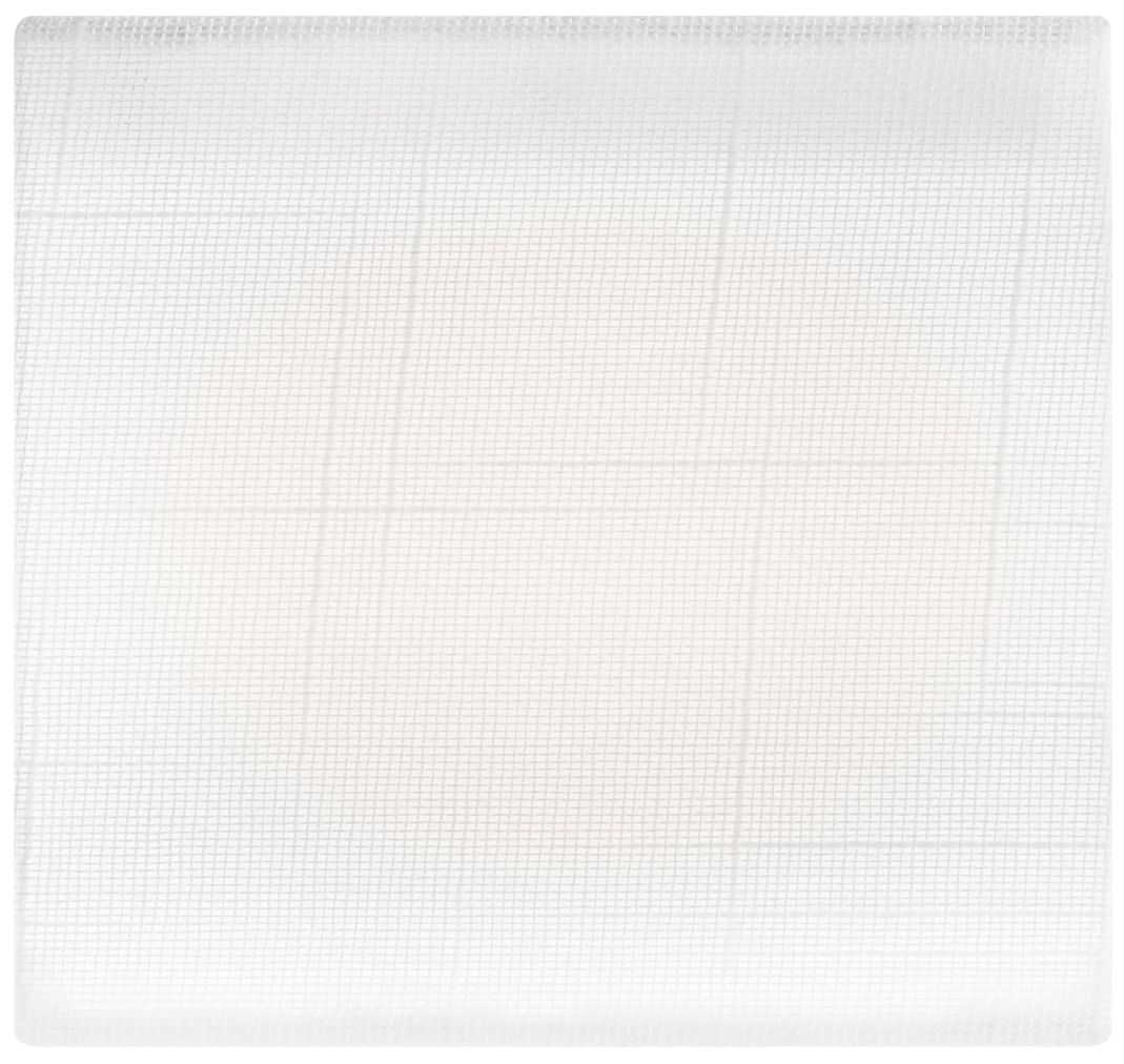 Image 2 Textile Marco 4.25" Wide White Linen LED Flush-Mount more views