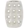 Thumbnail4 of Textured Alabaster White Ceramic Decorative Vases Set of 3 more views