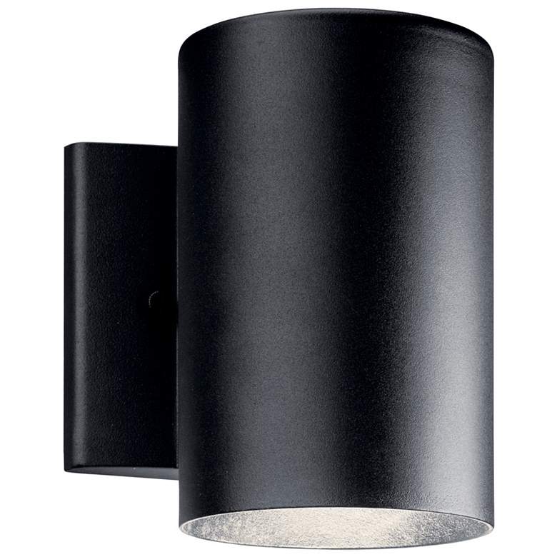 Image 2 Textured Black Outdoor Wall 1Lt LED