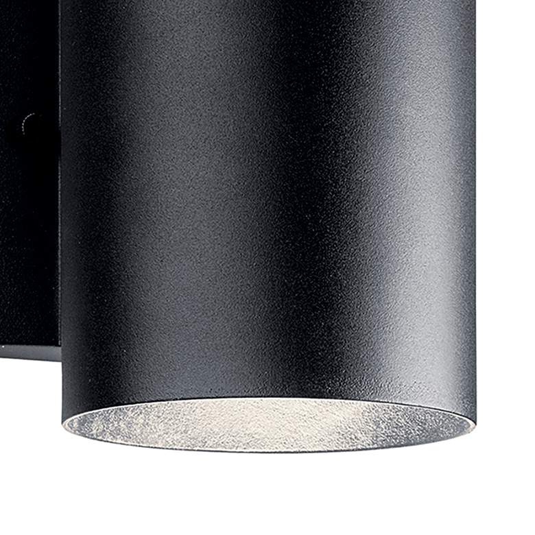Image 3 Textured Black Outdoor Wall 1Lt LED more views