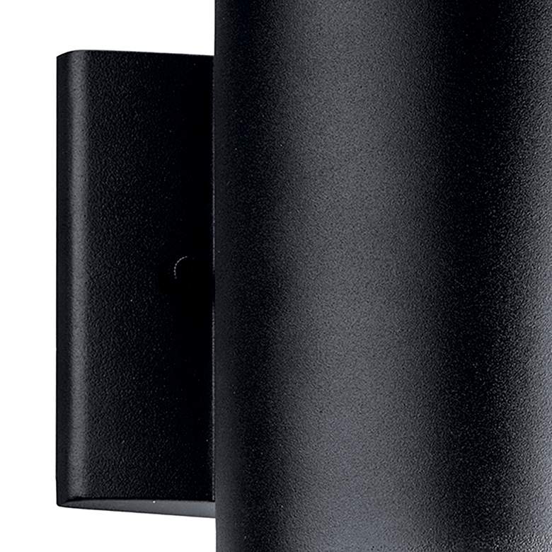 Image 4 Textured Black Outdoor Wall 1Lt LED more views