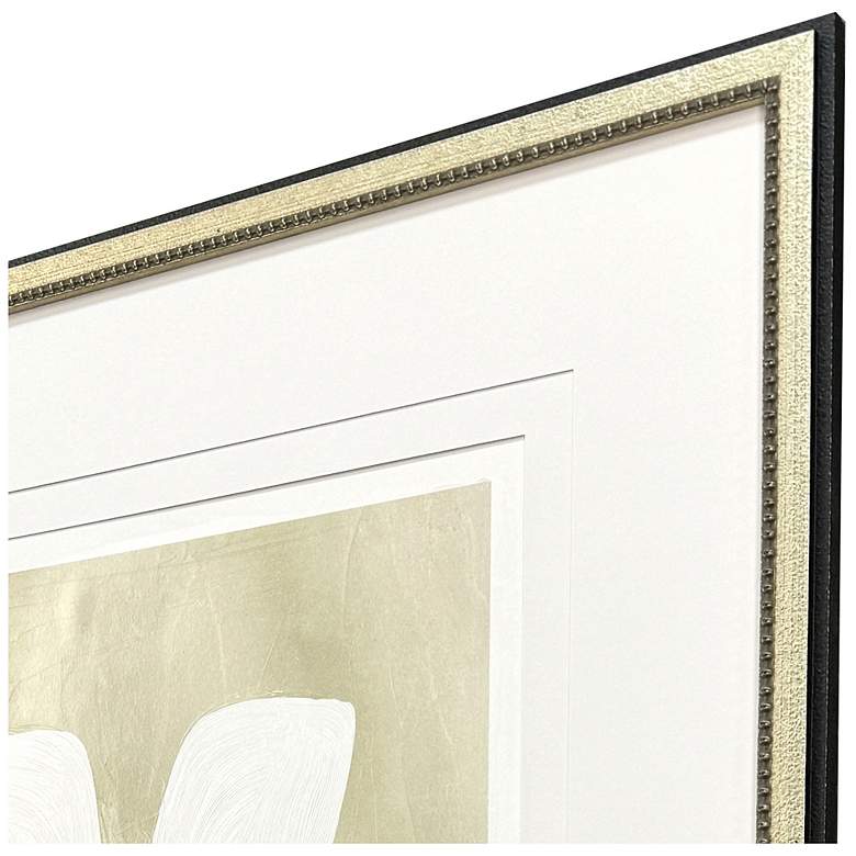Image 4 Textured Corolla I 31"W x 38"H Framed Art more views