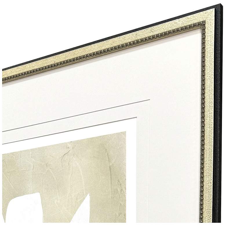 Image 4 Textured Corolla II 31"W x 38"H Framed Art more views