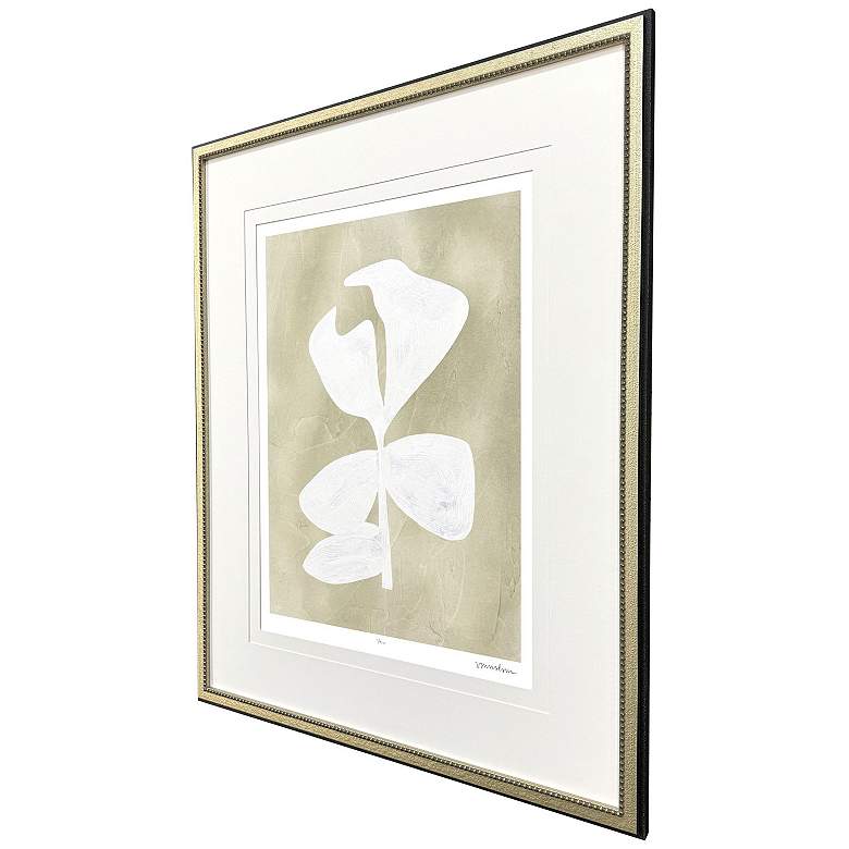 Image 3 Textured Corolla III 31"W x 38"H Framed Art more views