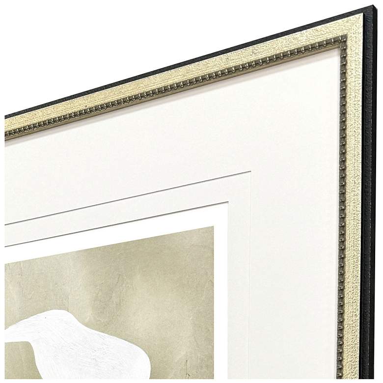 Image 4 Textured Corolla III 31"W x 38"H Framed Art more views