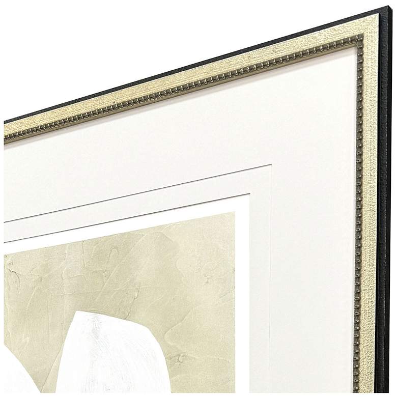 Image 4 Textured Corolla IV 31"W x 38"H Framed Art more views