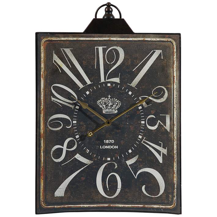 One Piece Square Wall Clock
