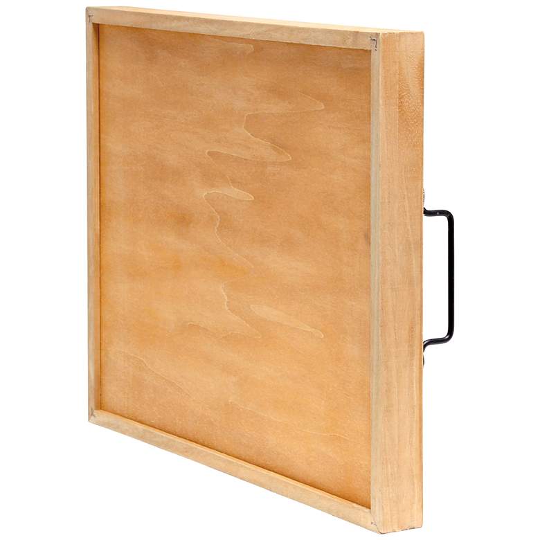Image 4 Thankful" Decorative Wood Serving Tray more views