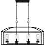 3_Thatcher 22" High Earth Black 6-Light Outdoor Hanging Light more views
