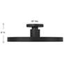 6_Thayer 1-Light LED Ceiling Light in Matte Black more views