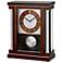 Thayer 13 1/4" High Westminster Melody Bulova Mantel Clock
