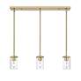 7_Thayer 34" Wide Luxe Gold 3-Light Pendant more views