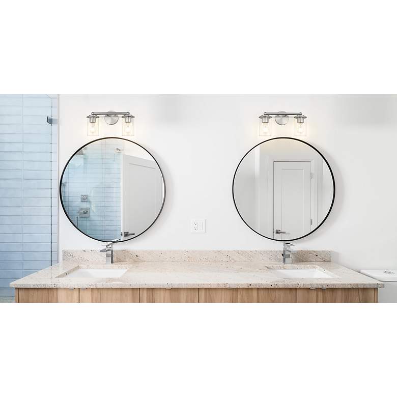 Image 3 Thayer by Z-Lite Brushed Nickel 2 Light Vanity more views
