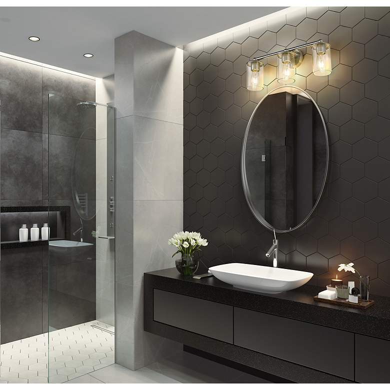 Image 3 Thayer by Z-Lite Brushed Nickel 3 Light Vanity more views
