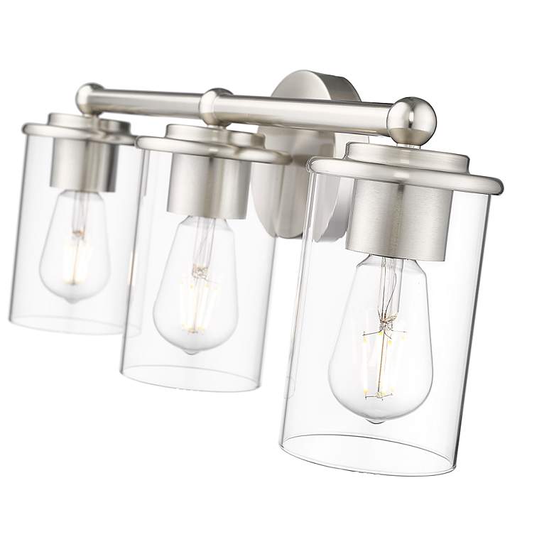 Image 7 Thayer by Z-Lite Brushed Nickel 3 Light Vanity more views
