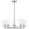 Thayer by Z-Lite Brushed Nickel 5 Light Chandelier
