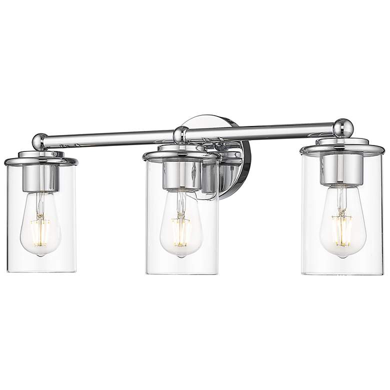 Image 2 Thayer by Z-Lite Chrome 3 Light Vanity
