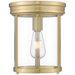 Thayer by Z-Lite Luxe Gold 1 Light Flush Mount