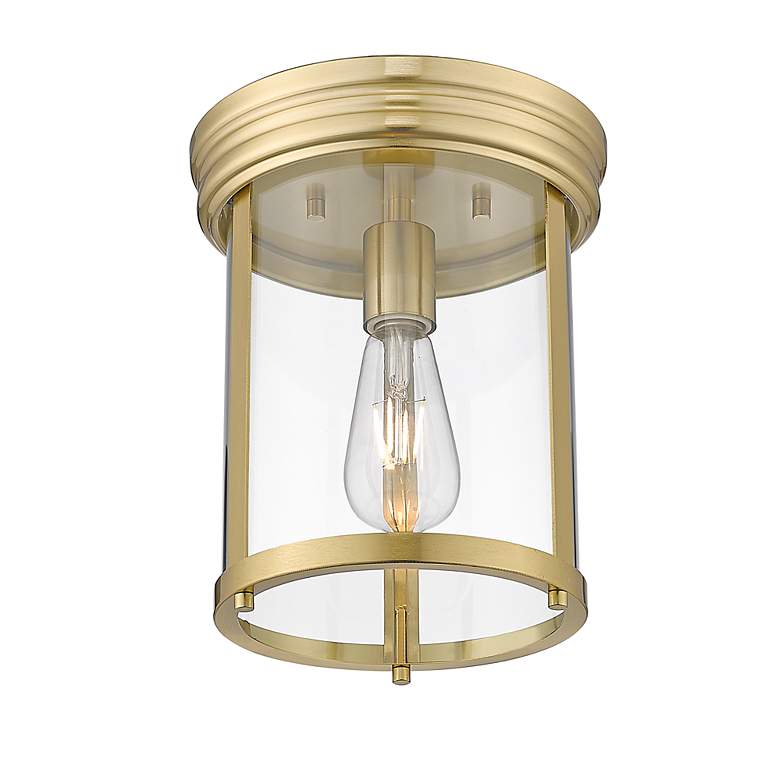 Image 6 Thayer by Z-Lite Luxe Gold 1 Light Flush Mount more views