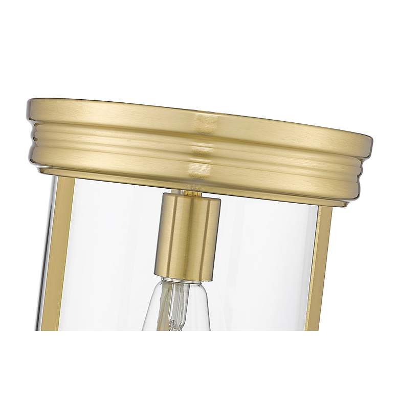 Image 7 Thayer by Z-Lite Luxe Gold 1 Light Flush Mount more views