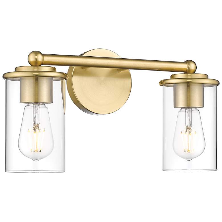Image 1 Thayer by Z-Lite Luxe Gold 2 Light Vanity