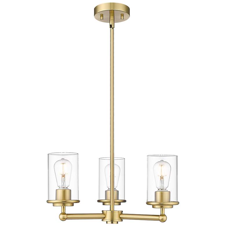 Image 2 Thayer by Z-Lite Luxe Gold 3 Light Chandelier