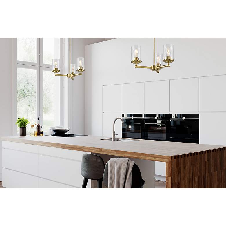 Image 4 Thayer by Z-Lite Luxe Gold 3 Light Chandelier more views