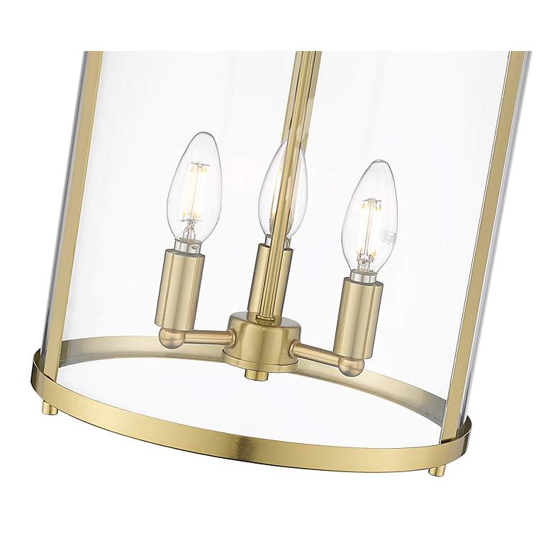 Image 7 Thayer by Z-Lite Luxe Gold 3 Light Flush Mount more views