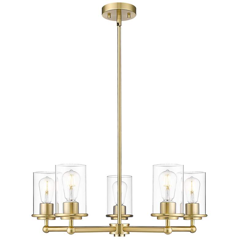 Image 2 Thayer by Z-Lite Luxe Gold 5 Light Chandelier