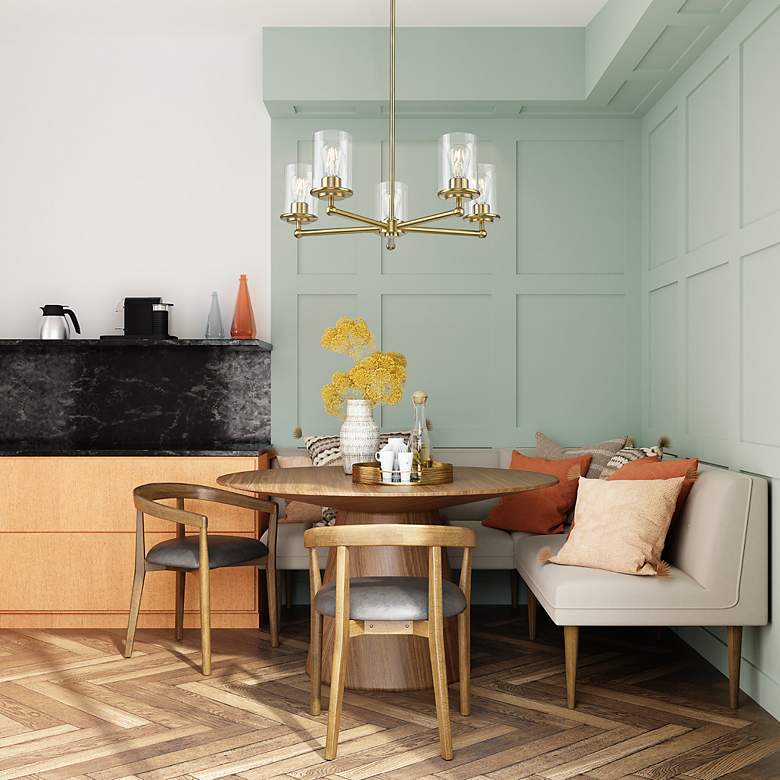 Image 4 Thayer by Z-Lite Luxe Gold 5 Light Chandelier more views
