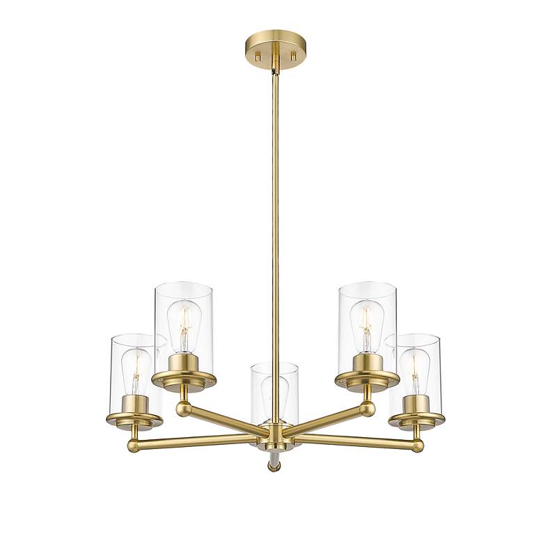 Image 6 Thayer by Z-Lite Luxe Gold 5 Light Chandelier more views