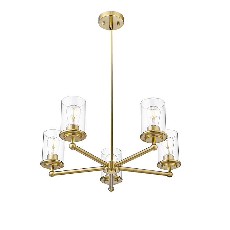 Image 7 Thayer by Z-Lite Luxe Gold 5 Light Chandelier more views