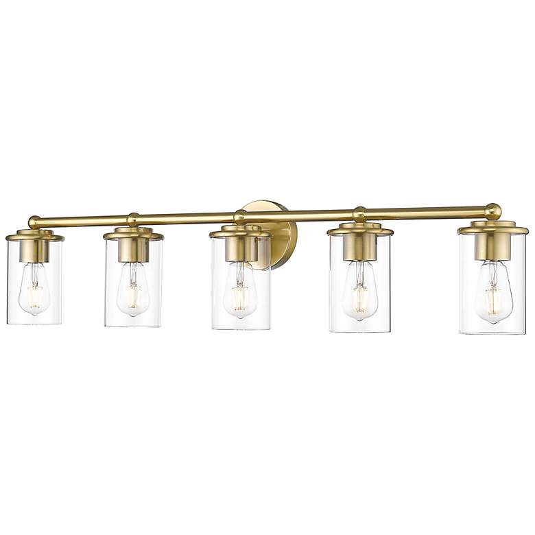 Image 3 Thayer by Z-Lite Luxe Gold 5 Light Vanity