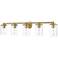Thayer by Z-Lite Luxe Gold 5 Light Vanity