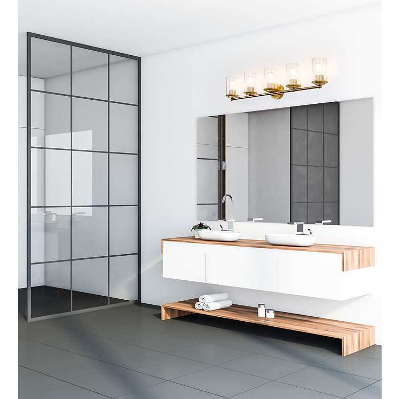 Image 5 Thayer by Z-Lite Luxe Gold 5 Light Vanity more views