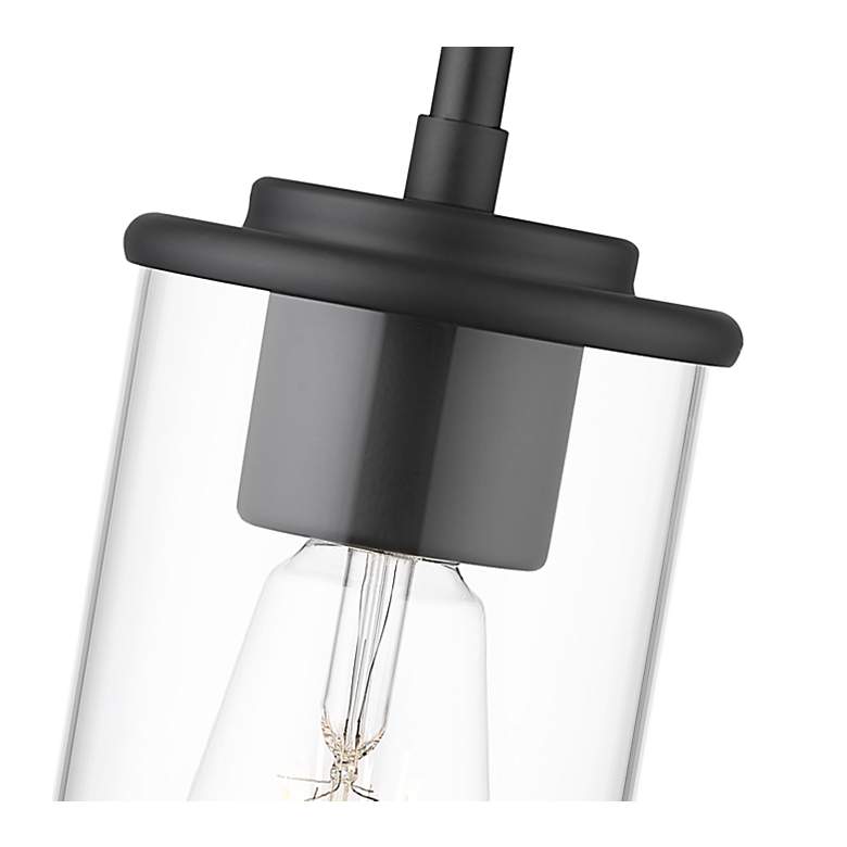 Image 6 Thayer by Z-Lite Matte Black 1 Light Pendant more views