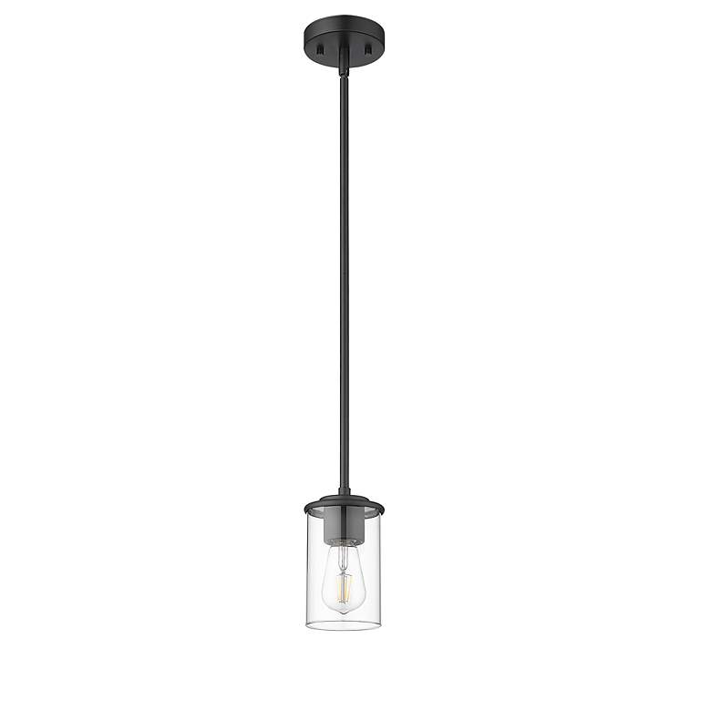 Image 7 Thayer by Z-Lite Matte Black 1 Light Pendant more views