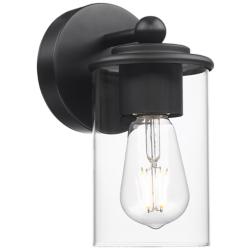 Thayer by Z-Lite Matte Black 1 Light Vanity