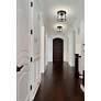 2_Thayer by Z-Lite Matte Black 3 Light Flush Mount more views