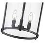 6_Thayer by Z-Lite Matte Black 3 Light Flush Mount more views